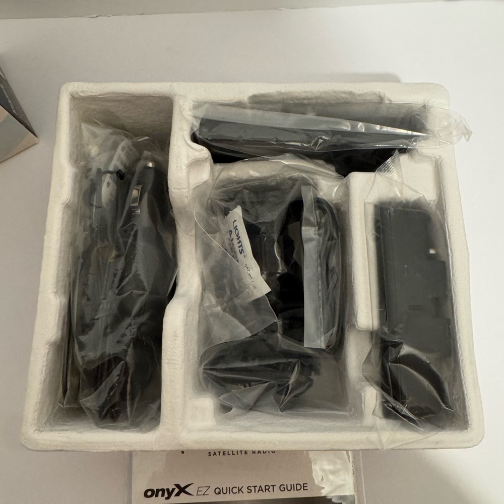 SiriusXM Onyx EZ Satellite Radio with Vehicle Kit (Model XEZ1V1)